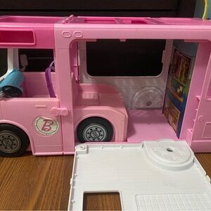 Barbie Pink and White Adventure Camper